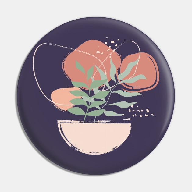 Abstract shapes dots lines and plants digital design illustration Pin by My Black Dreams