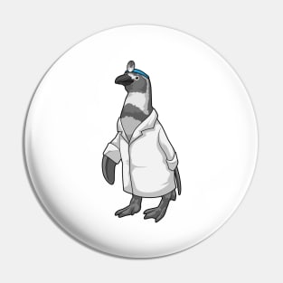 Penguin as Doctor with Doctor's coat Pin