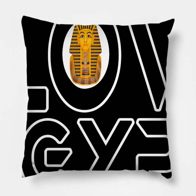 i love egypt unisex Pillow by bakry