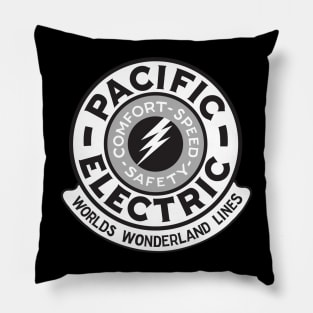 Pacific Electric Railway Pillow