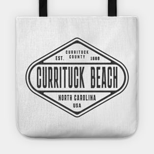 Currituck Beach, NC Summertime Weathered Sign Tote