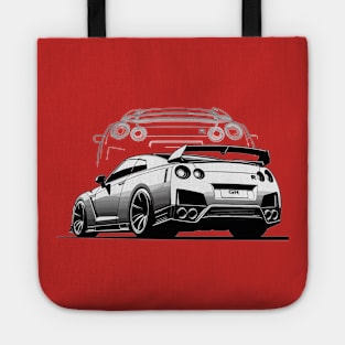 Nissan gtr Tote