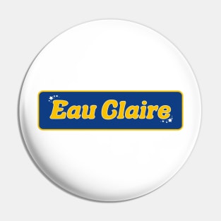 Eau Claire Stars Pin