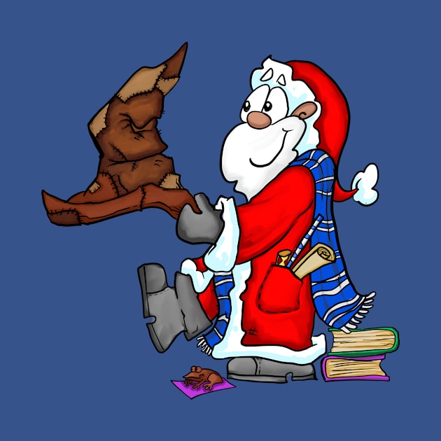 Ravenclaw Santa by Creativelyhamish