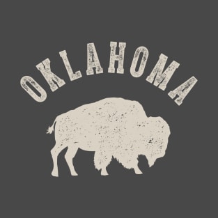 Vintage Oklahoma Buffalo Bison T-Shirt