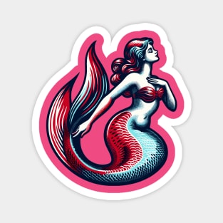 Ocean mermaid Magnet