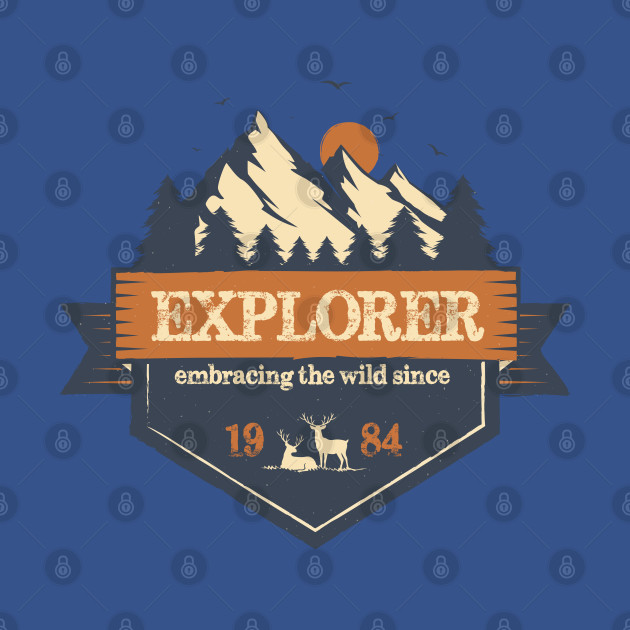 Discover Explorer since 1984 - Wild - T-Shirt