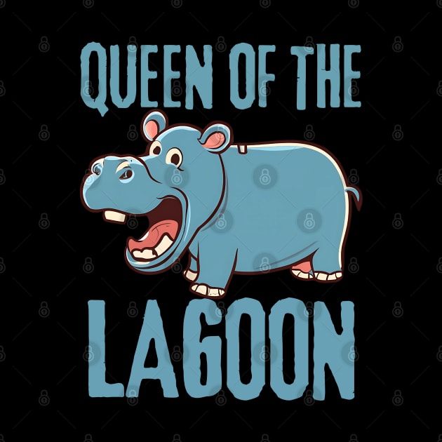 Hippo Queen of the Lagoon by NomiCrafts