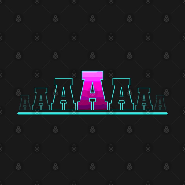 Letter A by T-Shirts Zone