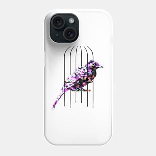 Bird in Cage Phone Case