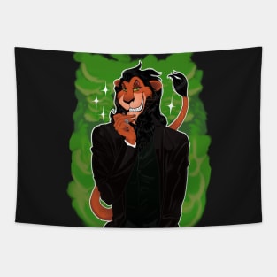 Scar in Suit Tapestry