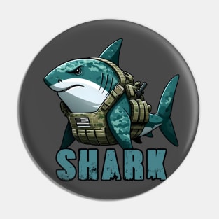 Tactical Shark Pin