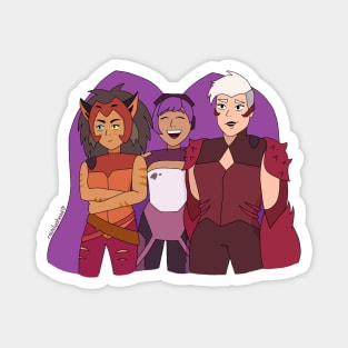 Villain Gals Magnet