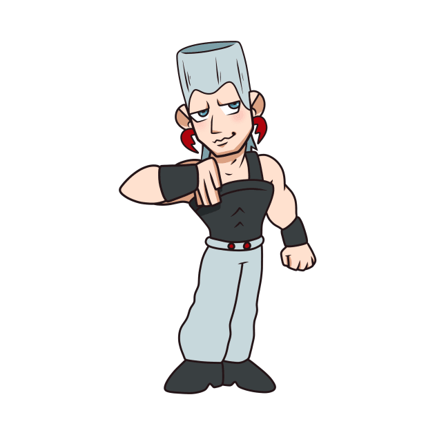 Mini Jean Pierre Polnareff by emmydragonartz 