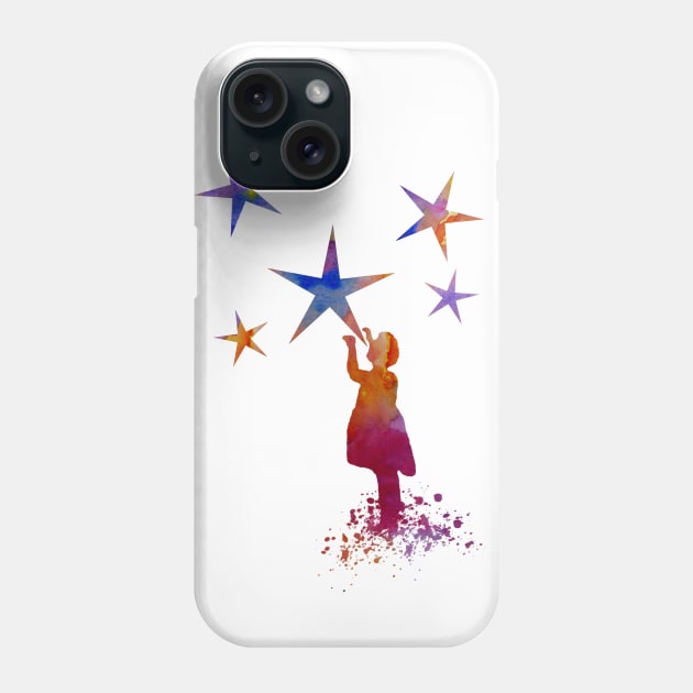 Stars and child Phone Case by TheJollyMarten