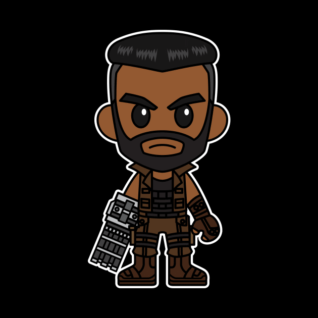 Chibi Barret Wallace by Chibi Pops