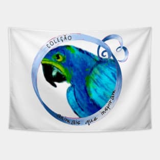 Animals that inspire (macaw) 2 Tapestry