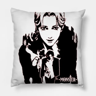 Monster Johan Liebert and Dr Tenma Pillow