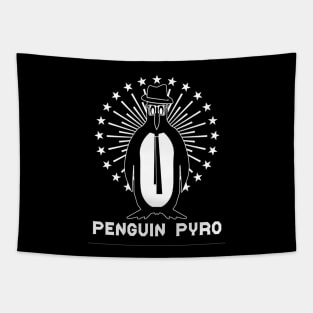 Penguin Pyro (classic) Tapestry