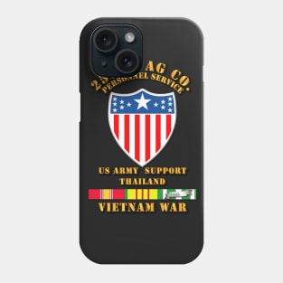 256th AG Co w VN Svc Ribbons Phone Case