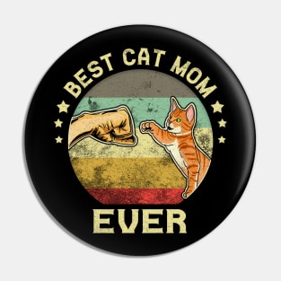 BEST CAT MOM EVER Pin