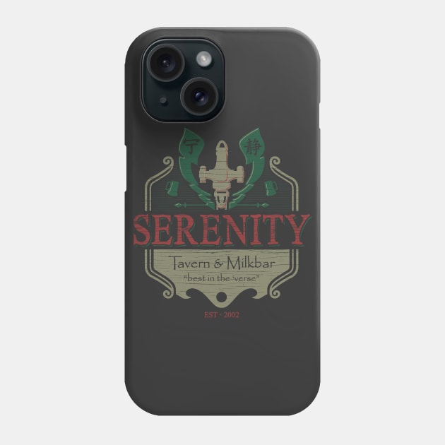 Serenity Tavern & Milkbar Phone Case by ACraigL