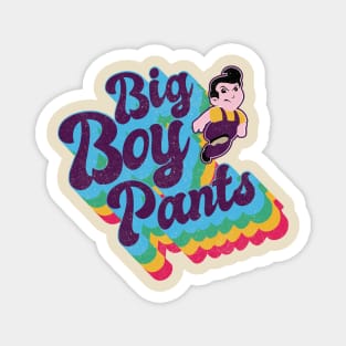 Big Boy Pants Magnet