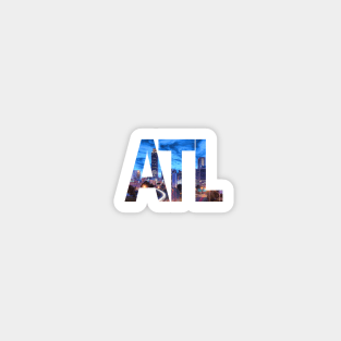 Atlanta Night Magnet