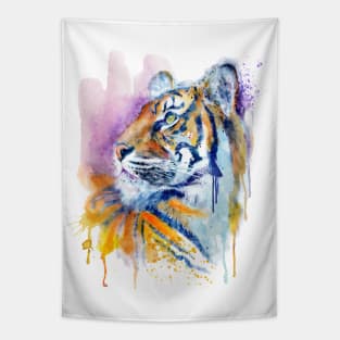 Young Tiger Portrait Tapestry