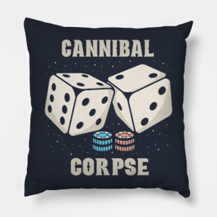 Dice Cannibal Corpse Pillow