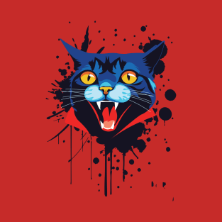 Vampire cat blood thirst T-Shirt