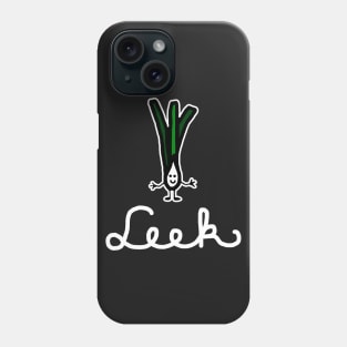 Leek (White) Phone Case