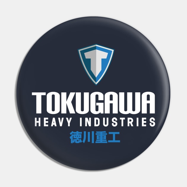 Tokugawa Heavy Industries Pin by MindsparkCreative