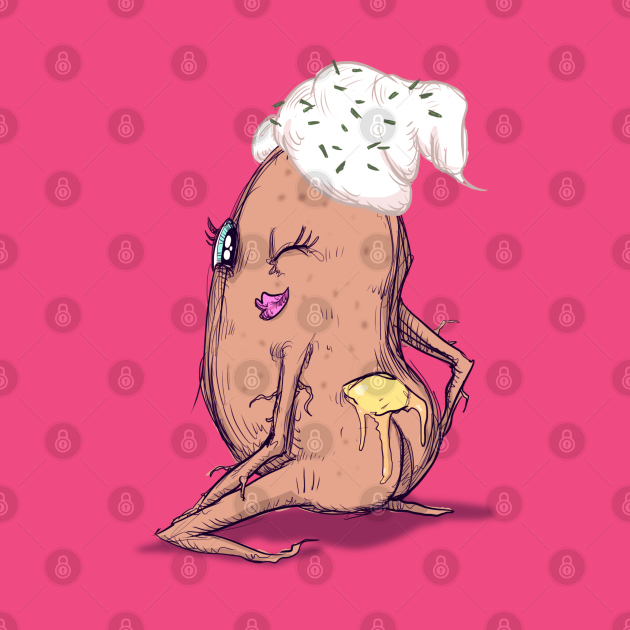 Sexy Potato Potato Mask Teepublic 