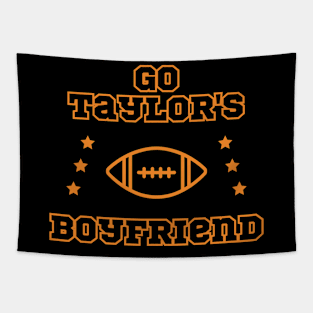 Go Taylor's Boyfriend Football Fan 87 Tapestry