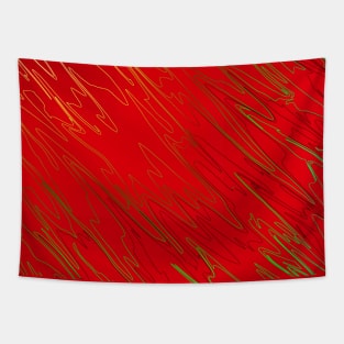 Marbled Red Tapestry