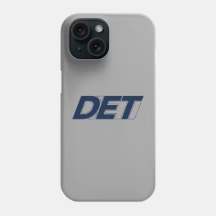 Detroit Navy Blue Phone Case