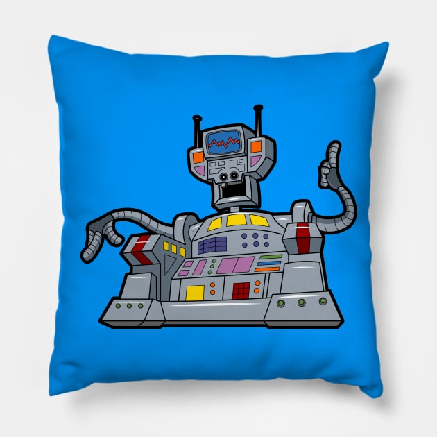 M.E.L. the Master Electronic Leader Pillow by RobotGhost