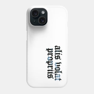 Alis Volat Propriis - She Flies With Her Own Wings Phone Case