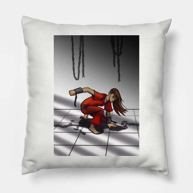 Action Figures 10: Unintended Consequences  - Missy Pillow by PatriciaLupien