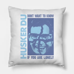 Husker Du - 80s Fanmade Pillow