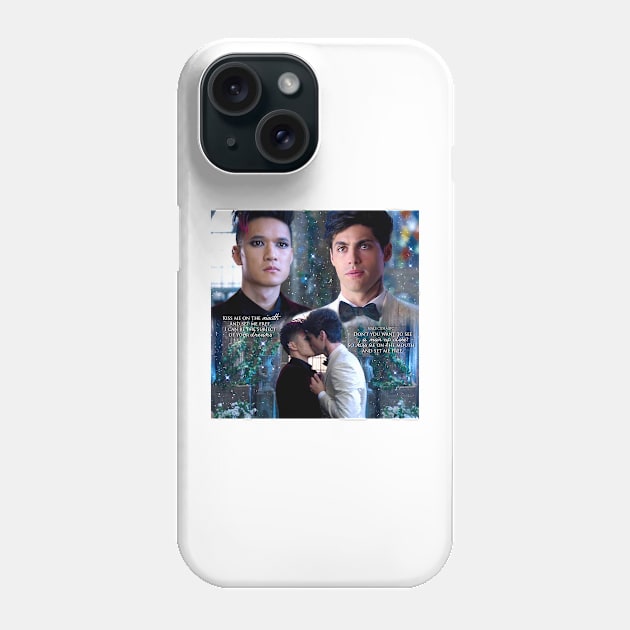 Malec Love Phone Case by nathsmagic