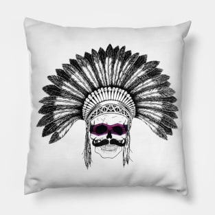 Chief's skull Pillow