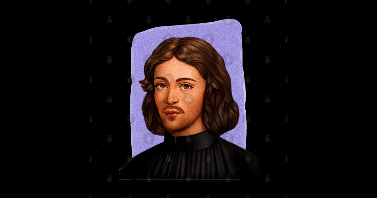 English Composer Thomas Tallis illustration Thomas Tallis Sticker English Composer Thomas Tallis illustration Thomas Tallis Sticker