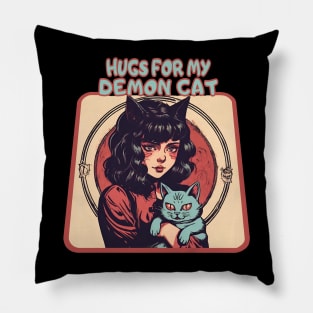 Hugs for my demon cat Pillow