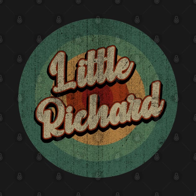 Circle Retro Vintage Little Richard by Jokowow