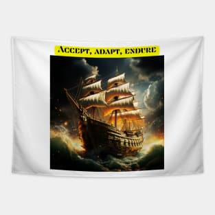 Accept, adapt, endure Tapestry