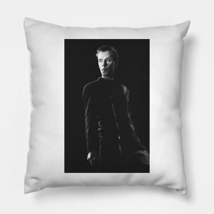 Peter Murphy BW Photograph Pillow