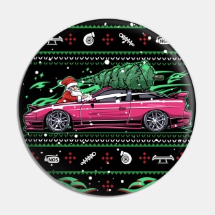 Christmas Ugly Nissan Silvia S13! Best Car Guy Gift! SChassis! Pin