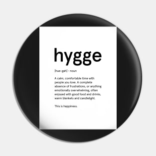 Hygge: Scandinavian Living | White Edition Pin